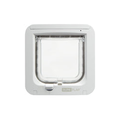 SureFlap muestra un diseño blanco moderno para la puerta, armonía con la decoración.