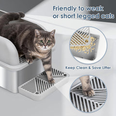 Superficie lisa SUZZIPAWS en acero inoxidable facilita la limpieza.