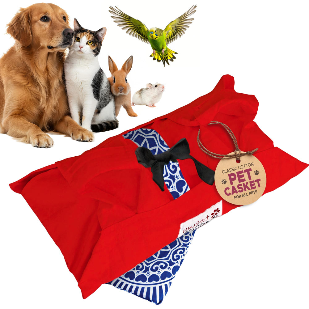 Sweet Goodbye Cocoon cobertor-algodon-suave para envolver a tu mascota con calidez