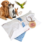 Sweet Goodbye Cocoon: caja de algodon clasico para mascotas, ceremonia respetuosa y sostenible