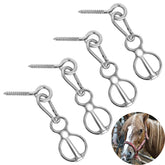 Swess anillo de atar caballo 304 inoxidable, duradero y seguro.
