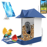 Swingers alimentador de aves con cámara exterior para observar visitas al jardín