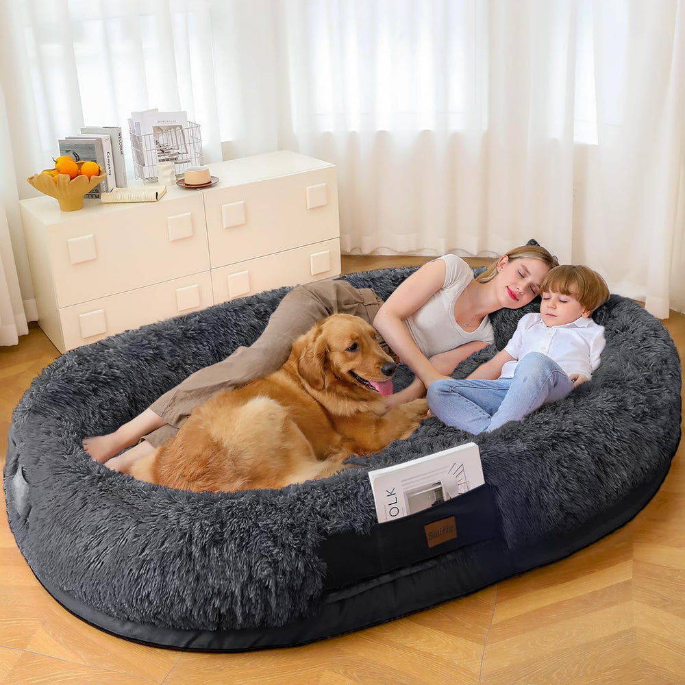 Cama humana SWITTE grande y espaciosa para dormir junto a tu mascota.