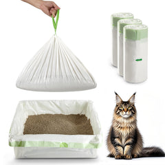 Bolsas Swodition para caja de arena 37x17 con cierre, ajuste cómodo y limpio.