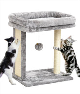 SYANDLVY Arbol Gato Interior Percha: refugio suave para juegos y descanso dentro del hogar.