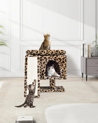 SYANDLVY torre gatos poste sisal rasgado, ejercicio seguro para uñas.