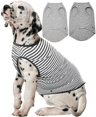 Camiseta SyChien para perro de algodón peinado suave y transpirable.