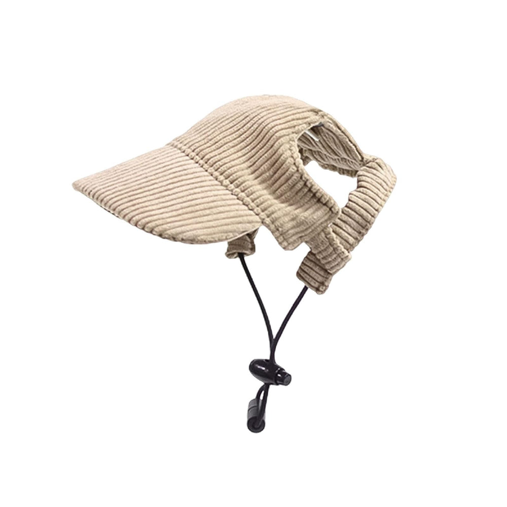 Gorra para perro Symphonyw con visera caqui protege del sol durante paseos y juegos