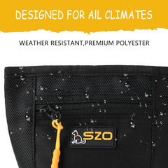 SZO bolso frontal con cremallera para objetos personales