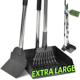 Recogedor T2Y con mango de 48 pulgadas para evitar doblarse