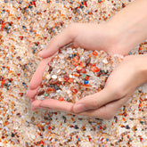 T4U Cornalina trozos cristal 1lb: ideal para terrarios y jarrones decorativos