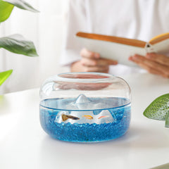 Piedras de vidrio para jarrones T4U, brillo decorativo.