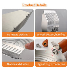 TabifurKitc detalle filtro arenero 4mm delanteros para partículas pequeñas