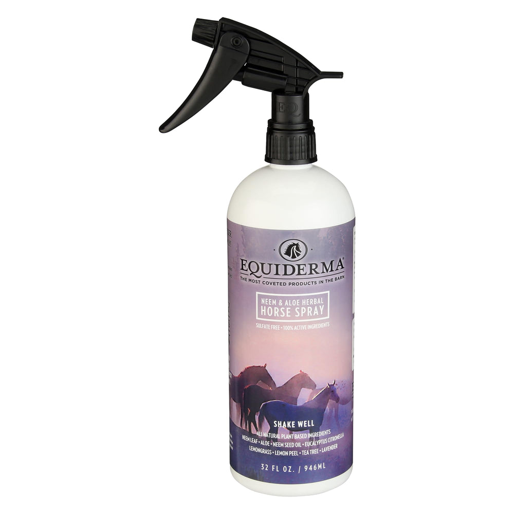 Pulverizador exterior Equiderma de Tack Shack de Ocala para el cuidado del caballo