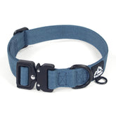 Tacwild collar para perros grandes con cierre de metal seguro y fácil de usar durante paseos.