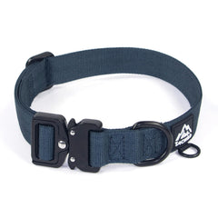 Collar Tacwild para perro navy XL, resistente para paseos diarios y entrenamiento.