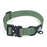 Collar Tacwild resistente con cierre metálico rápido para uso diario y seguridad.