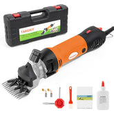 TAKEKIT cortadora de ovejas 500W con motor de cobre, ideal para trabajos prolongados.