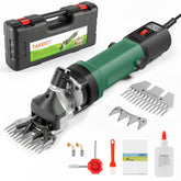 TAKEKIT máquina esquilar ovejas de 600W en acción para un afeitado eficiente