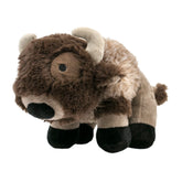 Tall Tails Buffalo con sonajero para perros, ideal para juego interactivo y abrazos suaves
