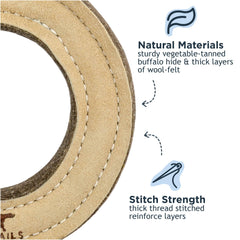 Tall Tails Ring: perfecto para juegos de buscar y tirar con moderación.