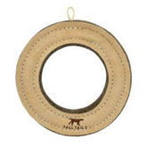 Tall Tails Ring: juguete de cuero natural para perros, ideal para buscar.