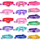 TAMHOO collar para gatos con campana y cierre rompible, seguro y cómodo.