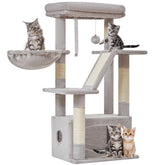 Taoqimiao arbol-gatos-38-pulgadas: torre estable para trepar y observar desde altura.