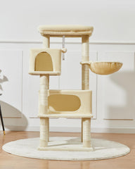 Taoqimiao plataforma superior amplia para observación y siestas elevadas.