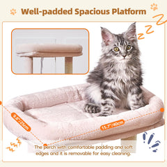 Taoqimiao percha elevable: plataforma elevada para observar el entorno.