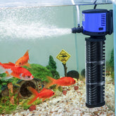 Tararium Filtro de Acuario 260 GPH para 30-75 galones | Filtración interna 4 en 1, silencioso y eficiente