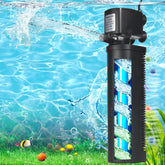 Tararium filtro UV 300GPH para tanques grandes, mejora la claridad del agua.