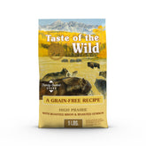 Taste of the Wild High Prairie croquetas bison asado y venado para perros activos