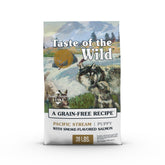 Taste of the Wild con salmón ahumado para cachorros; energía diaria.