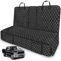 TAUYANG cubre asiento trasero para perros grande, protege el interior del pickup.