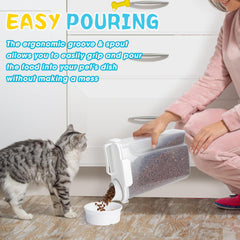 tbmax taza medidora integrada muestra porciones claras para alimentaciones precisas.