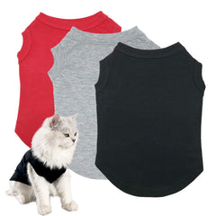 Tealots camiseta canina negra, frente, cómodo para uso diario.