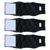 Bandas abdominales Teamoy para perro macho, juego de 3, lavables y reutilizables.