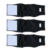 Teamoy bandas-panza-perro 3pack con ajuste cómodo para perros activos.