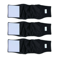 Teamoy bandas-panza-perro 3pack con ajuste cómodo para perros activos.