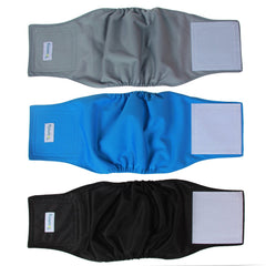 Teamoy panales reutilizables para perros macho, talla 13-16 pulgadas.