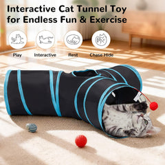 Tempcore túnel con bola colgante para ejercicio y exploración