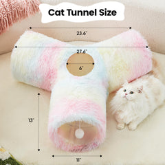 Tempcore tunel gato plegable, fácil de transportar para viajes