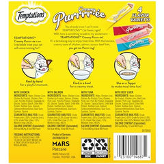 Temptations Creamy Puree tubo pollo: snack interactivo para fortalecer el vínculo.