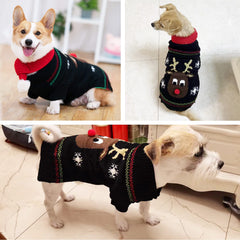 TENGZHI suéter navideño con patrón reno, ideal para fotos festivas.
