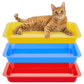 Tessco para ti, caja de arena Gatitos borde bajo, ideal para entrenamiento y fácil de manipular