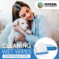Toallitas Tetesol orejas de perros, higiene suave sin irritación
