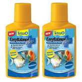 Botella de Tetra EasyBalance Plus vertiendo para balancear pH en acuario
