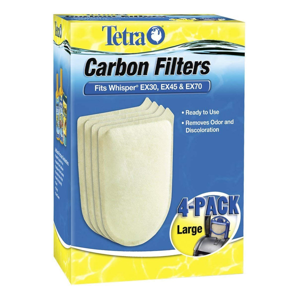 Filtro de carbono Tetra para acuarios: mejora claridad y reduce olores en el agua