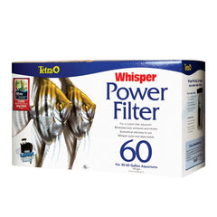 Sistema de 3 etapas de filtración de Tetra Whisper para agua más limpia.